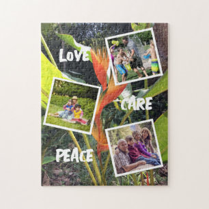 Botanische FotoCollage Puzzle