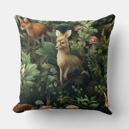 Botanische Freunde des Twilight Forest Kissen