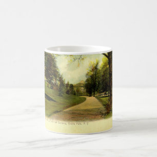 Botanische Gärten, Bronx New York 1905 vintage Tasse
