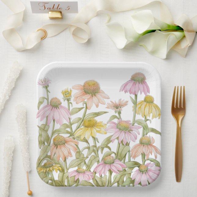 Botanische Garten: Pappteller (Hochzeit)