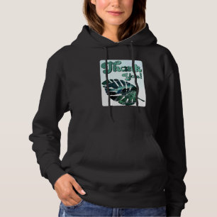 Botanische Gärtnerei Pflanzen Dekor Monstera Hoodie
