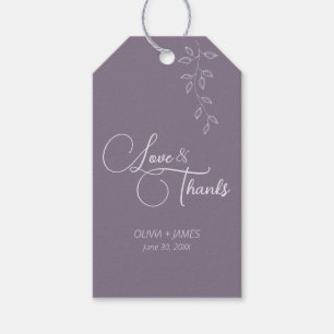 Botanische Gastgeschenk Hochzeit Wein Tag Vintag V Geschenkanhänger