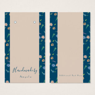 Botanische Grafikkarte Watercolor Wild Florals