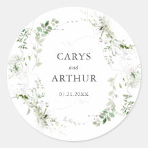 Botanische Grünanlage Wreath Moderne Hochzeit