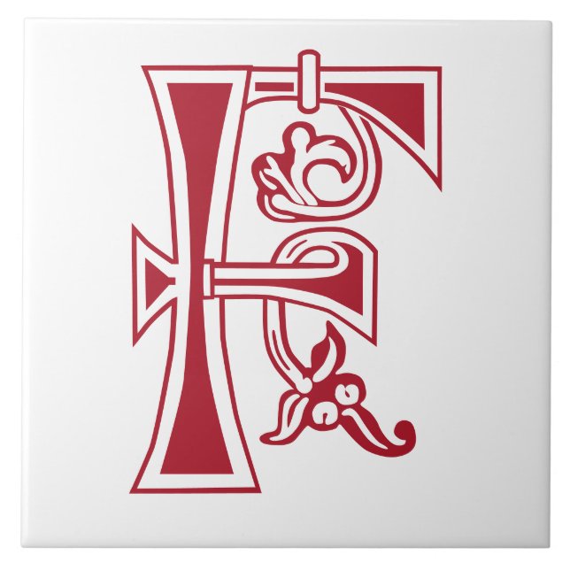 Botanische Hauptstadt F Fliese (Vorderseite)