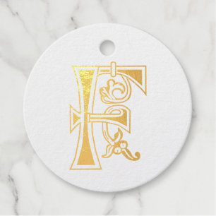 Botanische Hauptstadt F Geschenkanhänger