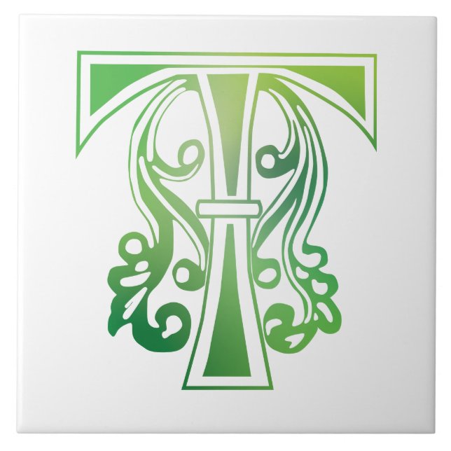 Botanische Hauptstadt Fliese (Vorderseite)