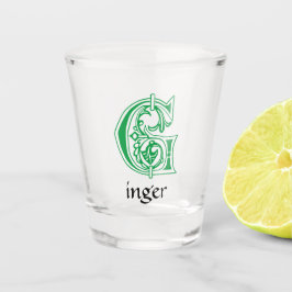 Botanische Hauptstadt G Schnapsglas