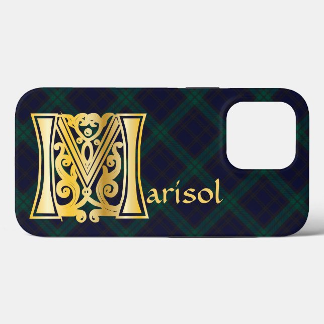 Botanische Hauptstadt im Mittelalter Case-Mate iPhone Hülle (Rückseite (Horizontal))