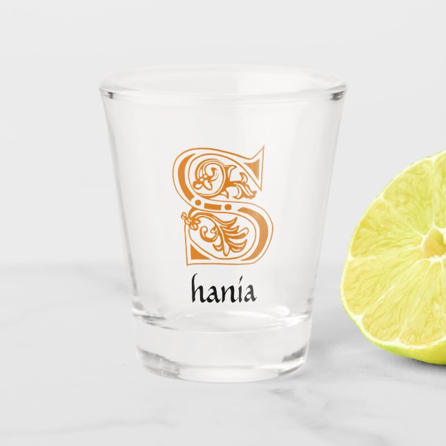 Botanische Hauptstadt S Schnapsglas (Vorderseite)