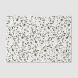 Botanische Hochzeit der Wasserfarbe Seidenpapier