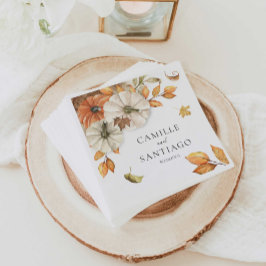 Botanische Hochzeit Personalisiert Serviette