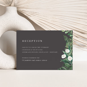 Botanische Hochzeitsempfehlung für Gewässer Begleitkarte