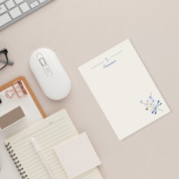 Botanische Hütte der Minimalistischen Libelle Mono Post-it Klebezettel