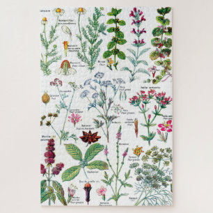 Botanische Illustrationen Puzzle