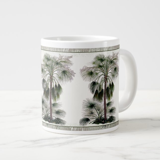 Botanische Jumbo-Tasse (Vorderseite Rechts)