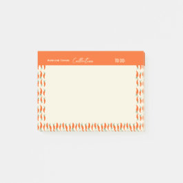 Botanische Karotten-Sammlung Post-it Klebezettel