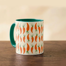 Botanische Karotten-Sammlung Tasse