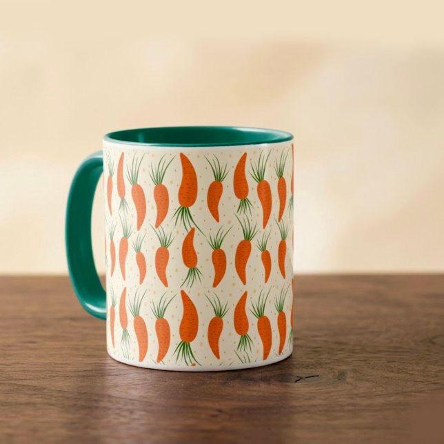 Botanische Karotten-Sammlung Tasse (Von Creator hochgeladen)