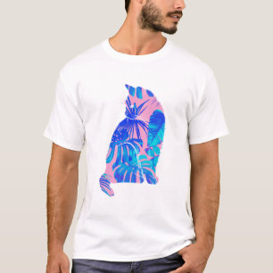 botanische Katze T-Shirt