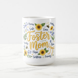 Botanische Kokette Muttertag/Pflege-Mama Kaffeetasse