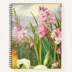 Botanische Kunst: Schönheiten des Sumpfes Notizbuch