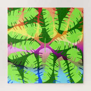 BOTANISCHE KURZFASSUNG BANANENBLÄTTER PUZZLE