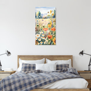 Botanische Landschaft Leinwanddruck