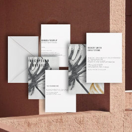 Botanische Moderne Einladung zur Hochzeit: Sammlun