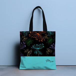 Botanische Nacht Tote Tasche