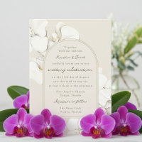 Botanische Orchideenhochzeit
