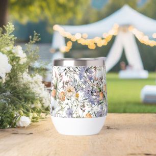 Botanische Pastellfarben Wildblume Blütensommer