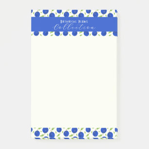 Botanische Pflaumen Kollektion Elfenbein Post-it Klebezettel