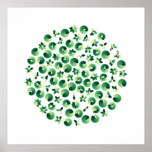 Botanische Primes Poster