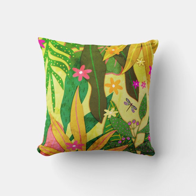 Botanische Printwerbung #12 1974 Kissen (Vorderseite)