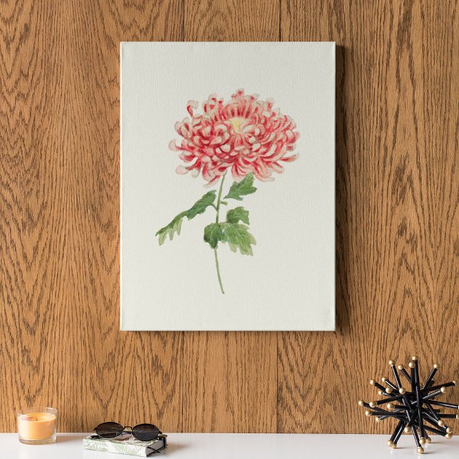 Botanische Printwerbung für antikes Wasser Poster (Antique Watercolor Botanical Print)