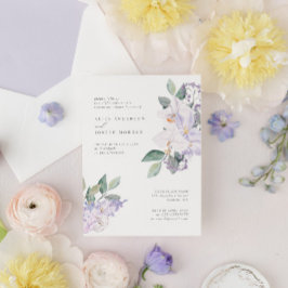 Botanische Probe Abendessen Einladung