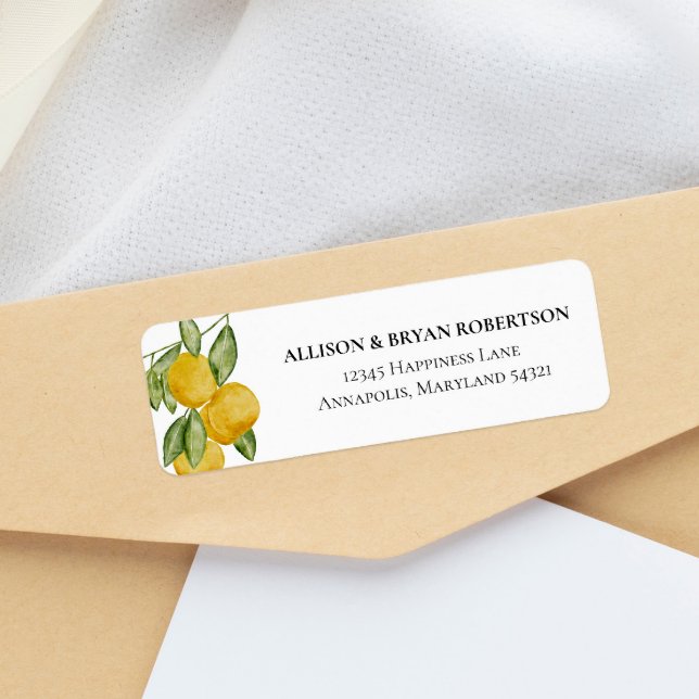 Botanische Rücksendeadresse Lemon (Von Creator hochgeladen)