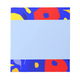 Botanische Rundformen Notizblock