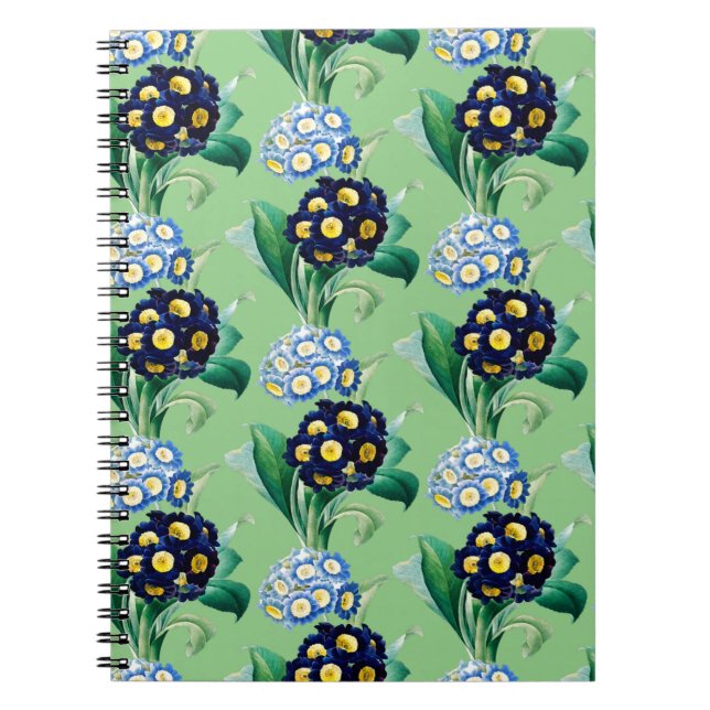 Botanische Schlüsselblume Notizblock (Vorderseite)