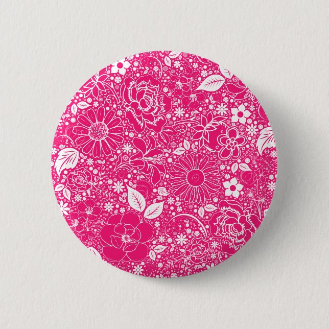 Botanische Schönheiten heißen Rosa Button (Vorderseite)