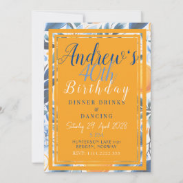 Botanische Sommereinladung Einladung