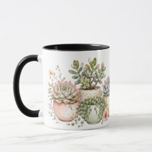 Botanische Sukkulenten "Aloe You Vera Viel" Tasse
