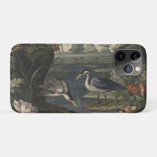 Botanische Szene blauer Krane am Fluss Case-Mate iPhone Hülle