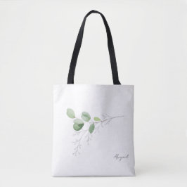 Botanische Tasche für den Frühjahr