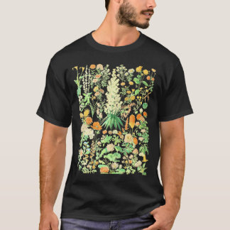 Botanische Übersicht über die Inspirierte Blume T-Shirt