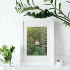 Botanische Waldflora Fotodruck