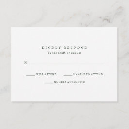 Botanische Weihnachten | Floral Holiday UAWG RSVP Karte