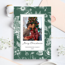 Botanische Weihnachts-Feiertags-Foto
