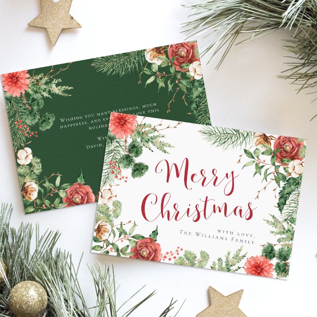 Botanische Weihnachtskarten (Botanical Merry Christmas Cards
)